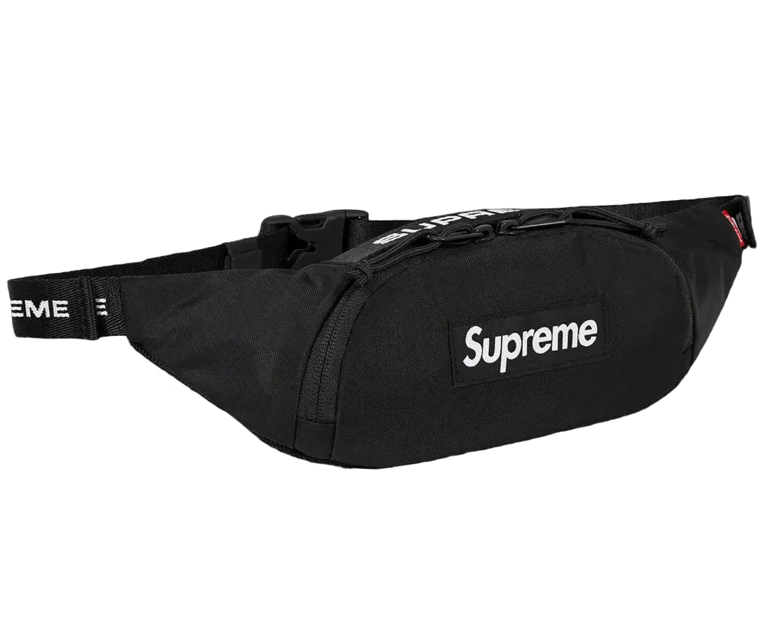 FW22 Supreme Small Waist Bag CORDURAコラボ SUPREME WAIST BAG FW22 BLACK CANGURO NEGRO – BUYANDSELL