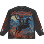 Godspeed Best Western Long Sleeve Tee 'Washed Grey'