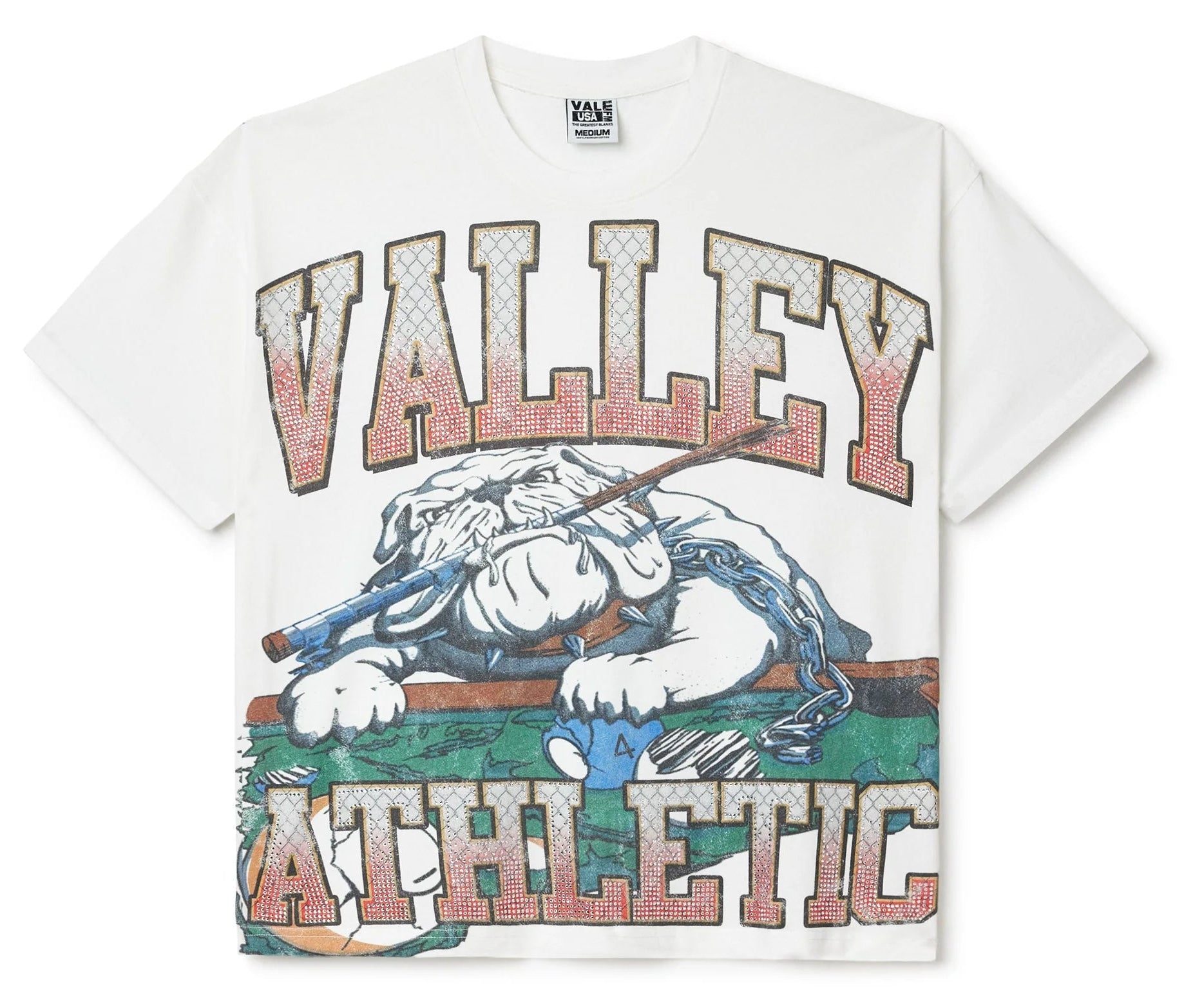 Vale Forever Bulldog Bling Tee