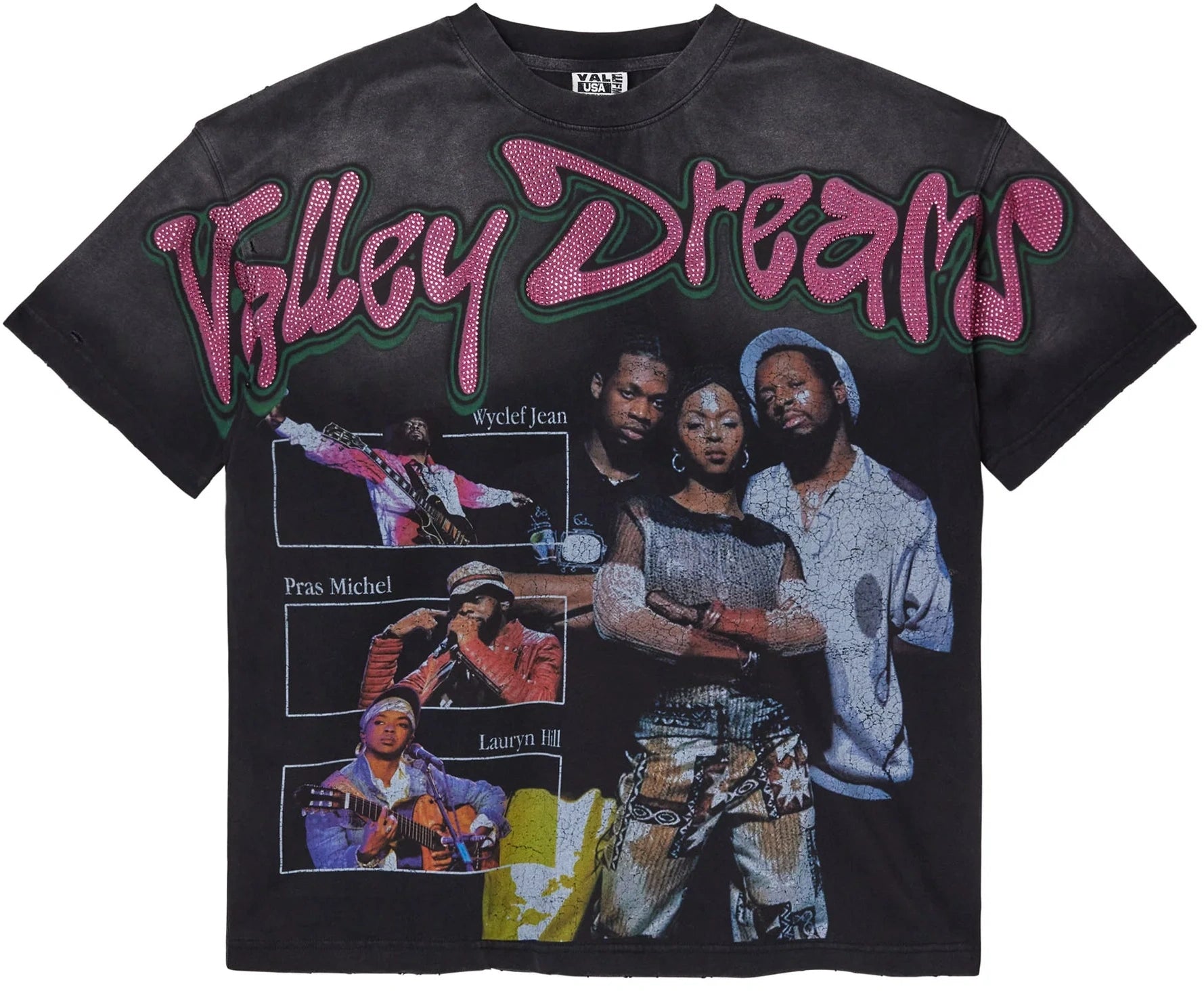 VALE FOREVER FEVER  BLING TEE 'BLACK' POLO NEGRO