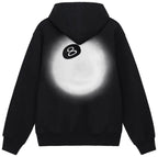 Stussy 8 Ball Fade Hoodie 'Black'
