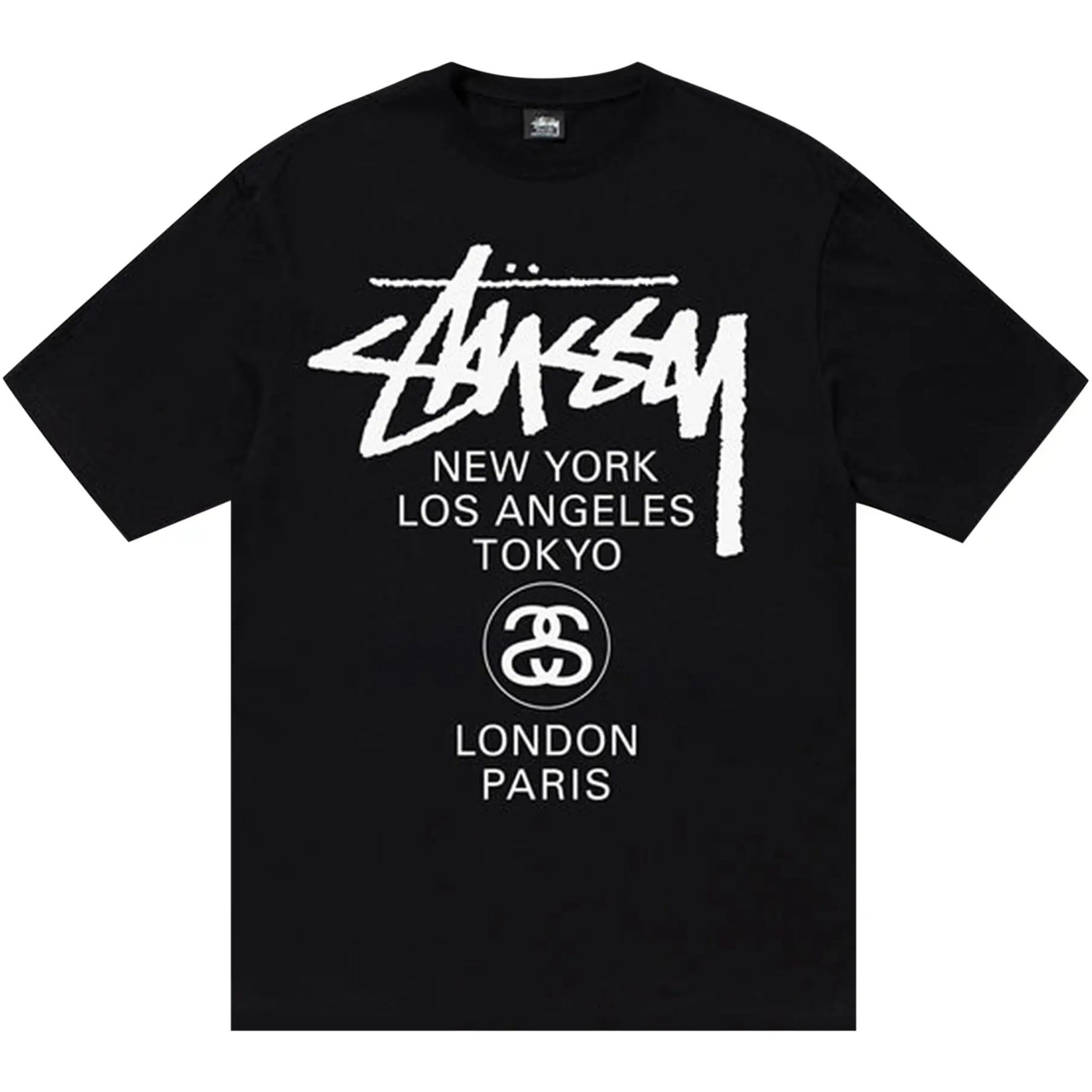 Stussy World Tour Tee 'Black'
