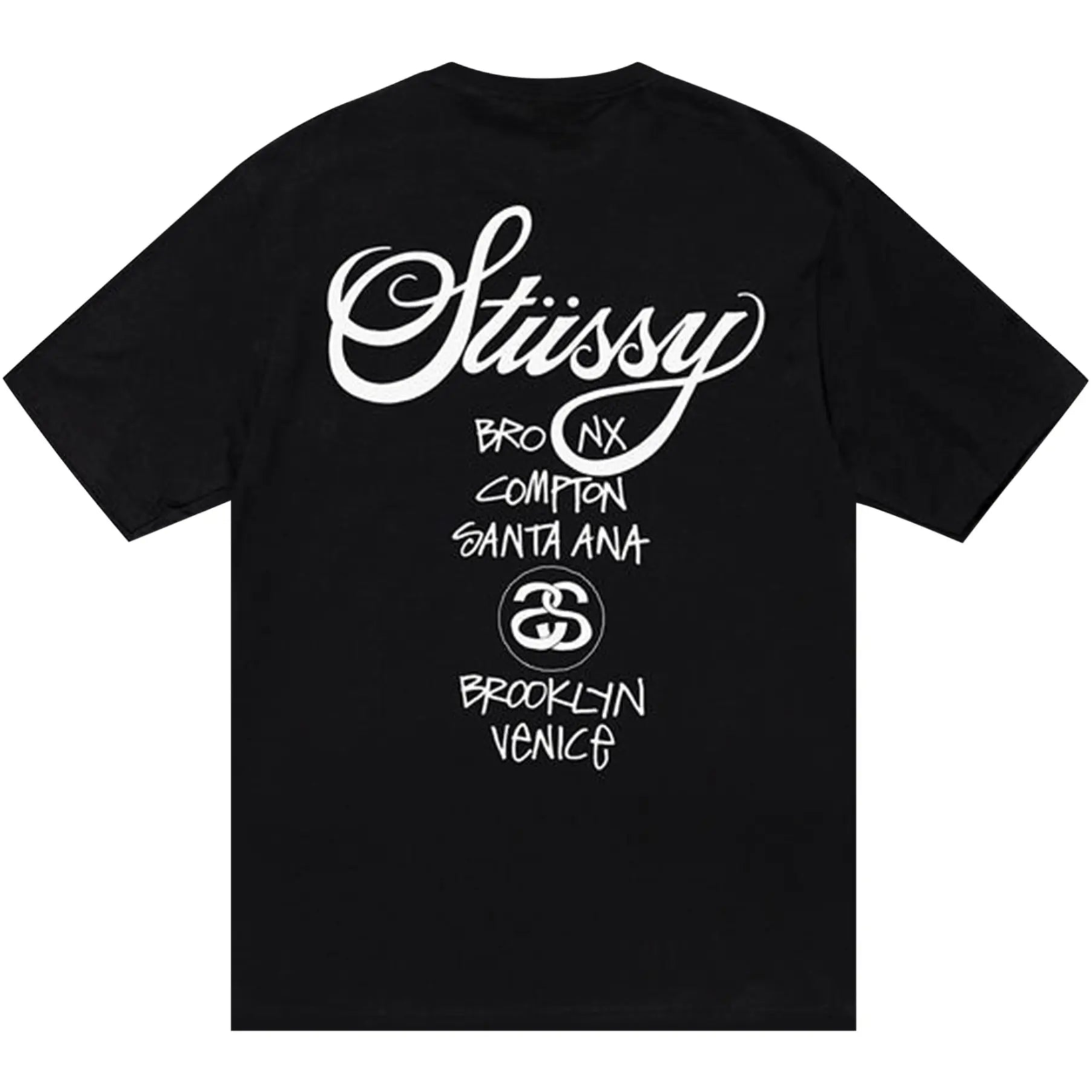 Stussy World Tour Tee 'Black'