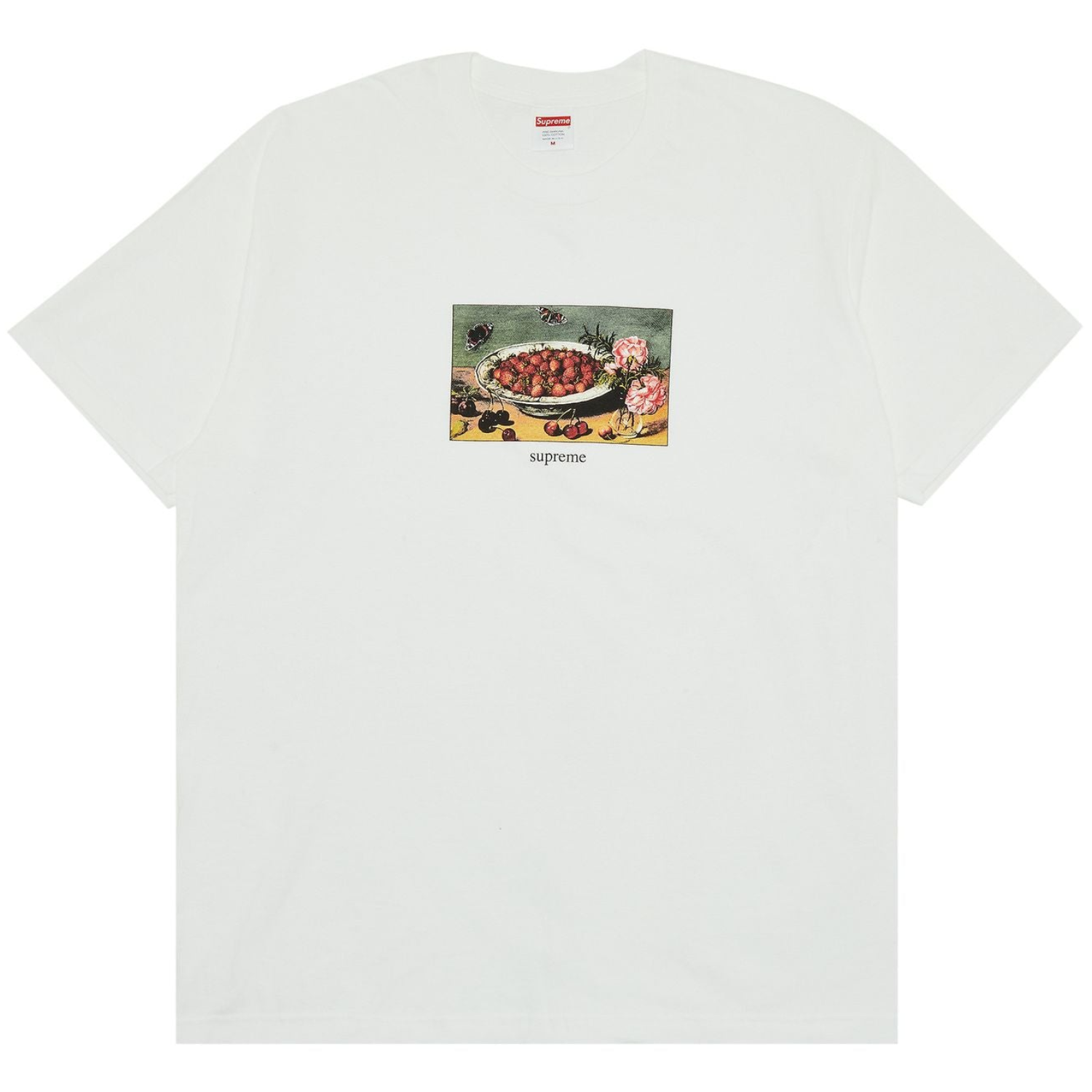 Supreme Strawberries Tee 'White'