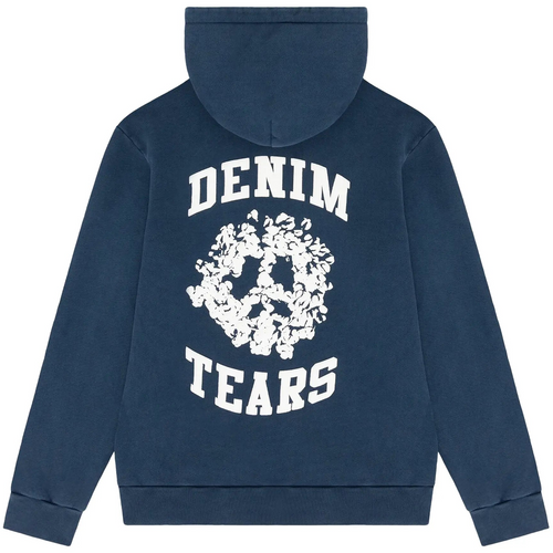 Denim Tears University Zip Hoodie 'Navy'