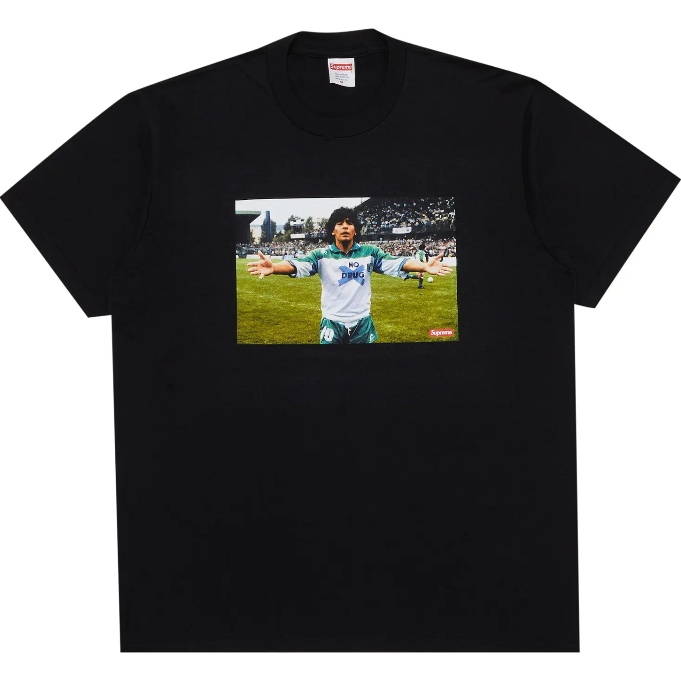 Supreme Maradona Tee 'Black'