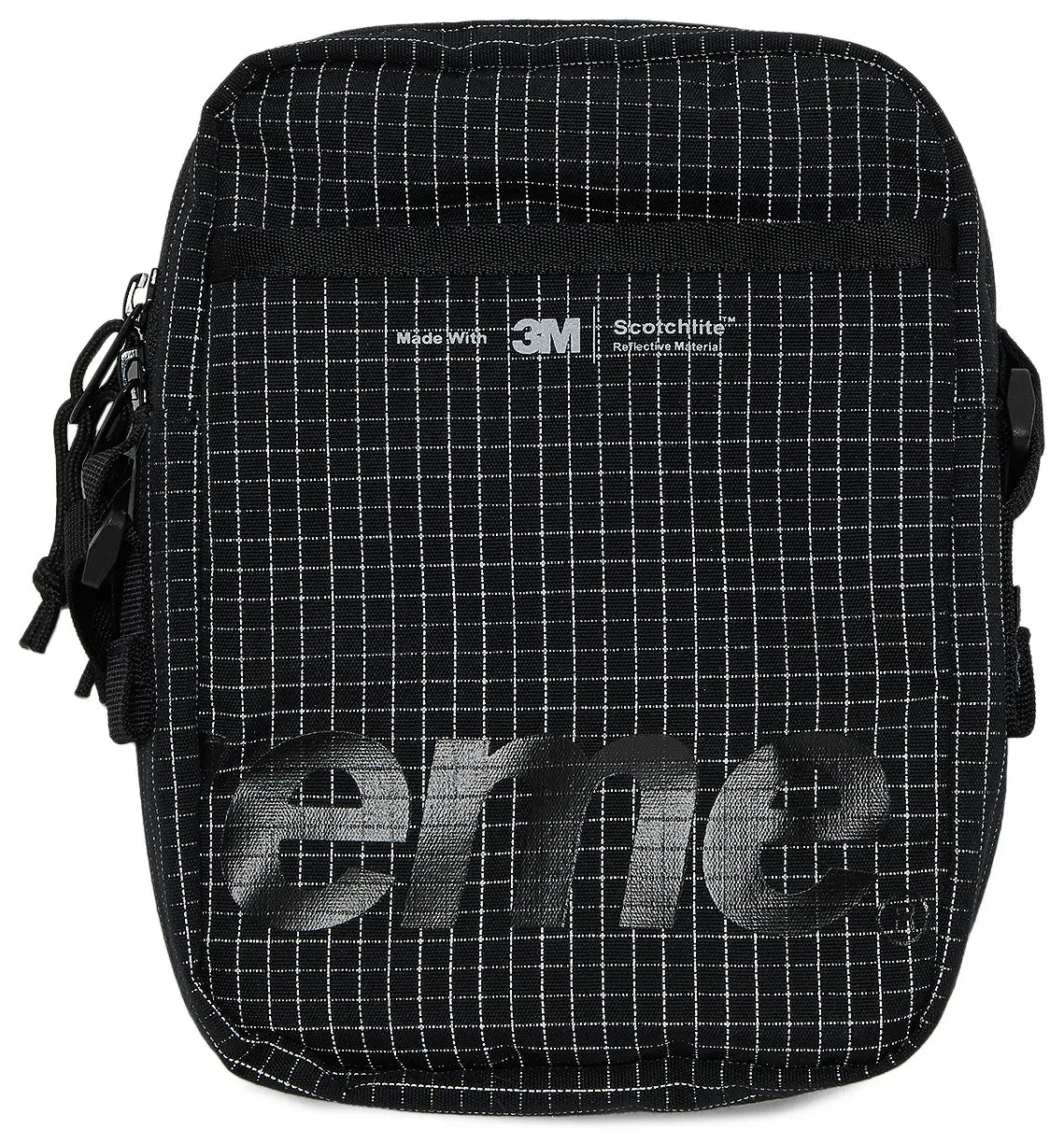 SUPREME SHOULDER BAG SS24 BLACK MORRAL NEGRO