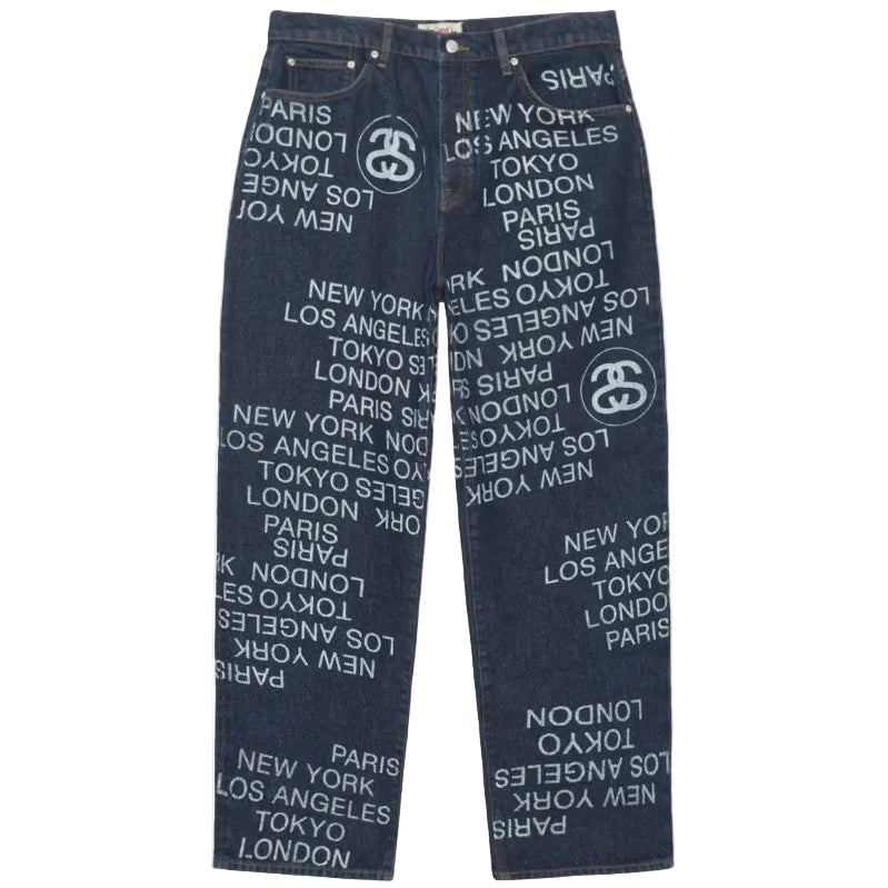 Stussy Jean Big Ol' City Link Denim  'One Wash'