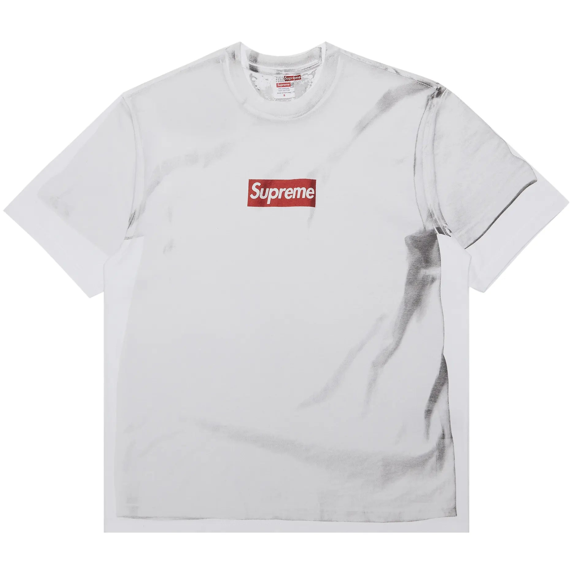 Supreme x MM6 Maison Margiela Box Logo Tee 'White'