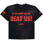 Hellstar Beat Us! T-Shirt 'Black/Red'