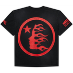 Hellstar Beat Us! T-Shirt 'Black/Red'