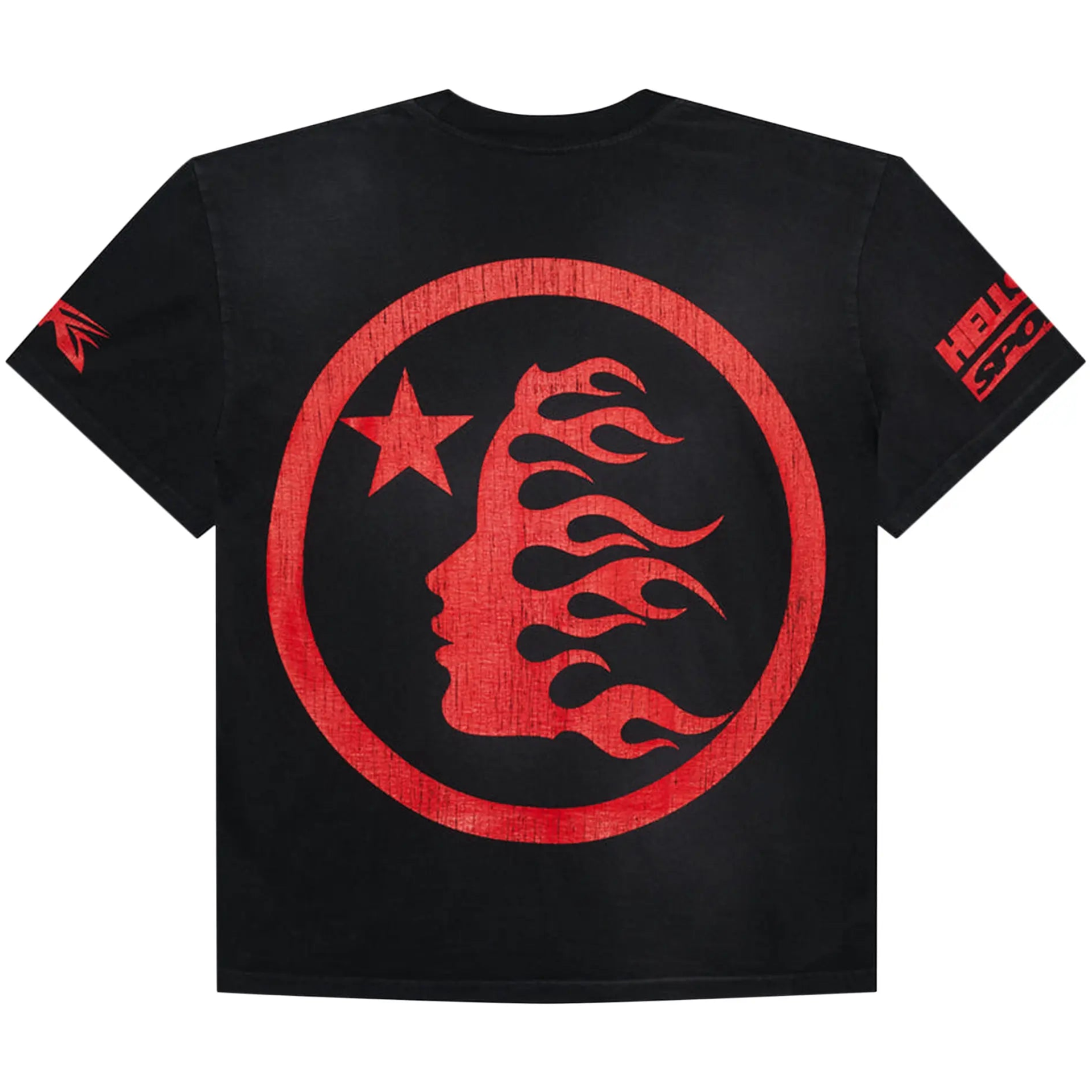Hellstar Beat Us! T-Shirt 'Black/Red'