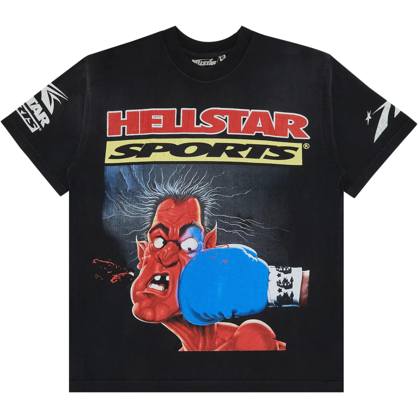 Hellstar Knock-Out T-Shirt 'Black'