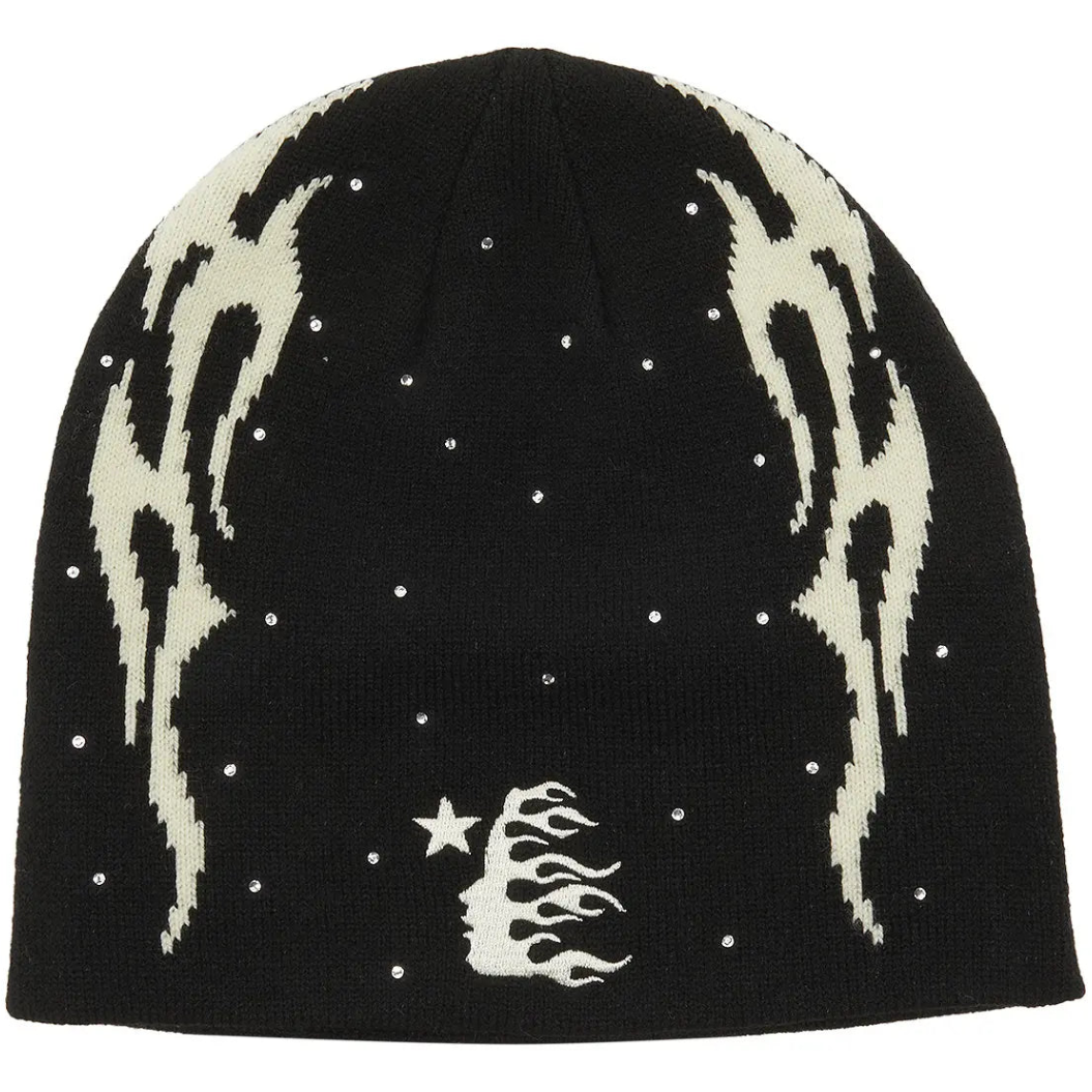 Hellstar Flame Beanie 'Black'