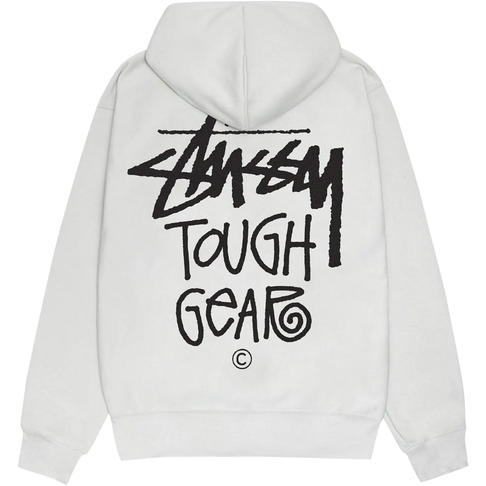 Stussy Tough Gear Hoodie 'Fog'