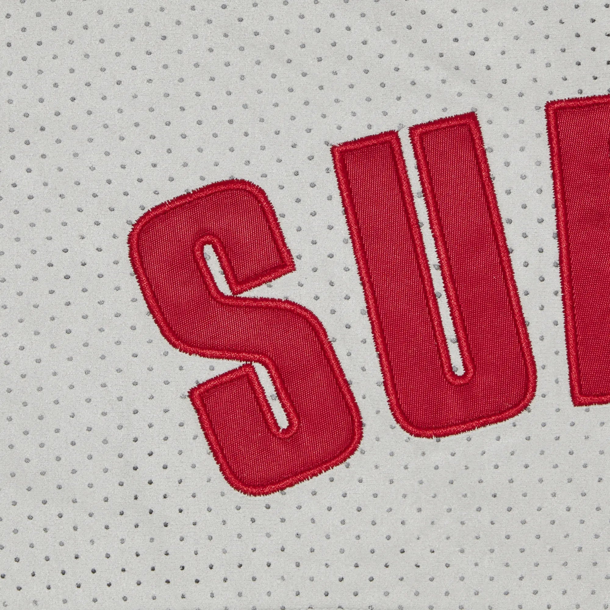 Supreme Ultrasuede Mesh Short 'Grey'
