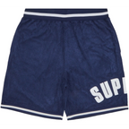 Supreme Ultrasuede Mesh Short 'Navy'