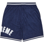 Supreme Ultrasuede Mesh Short 'Navy'