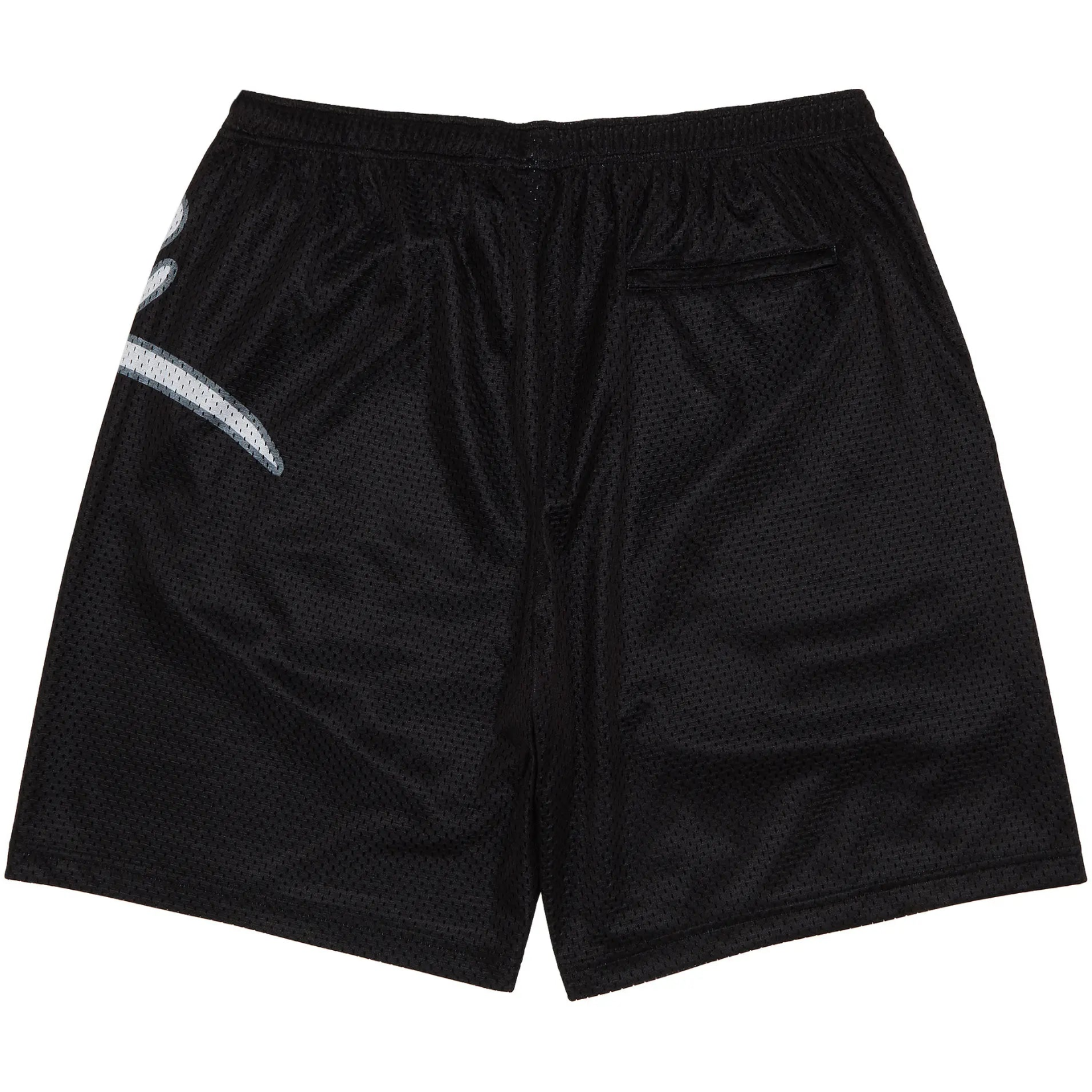 Supreme Big Script Mesh Short 'Black'