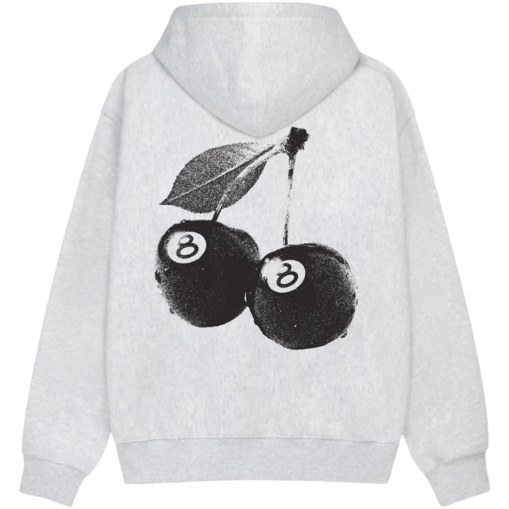 Stussy Cherries Hoodie 'Ash Heather'
