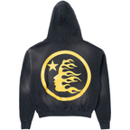 Hellstar No Guts No Glory Hoodie 'Washed Black'