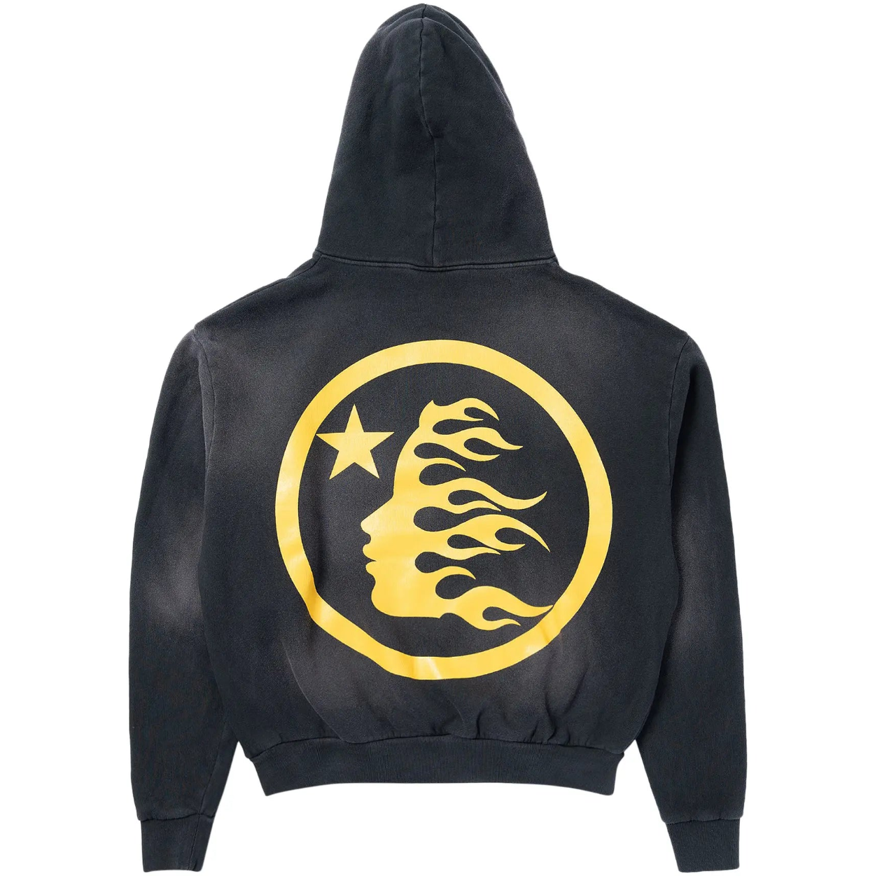 Hellstar No Guts No Glory Hoodie 'Washed Black'