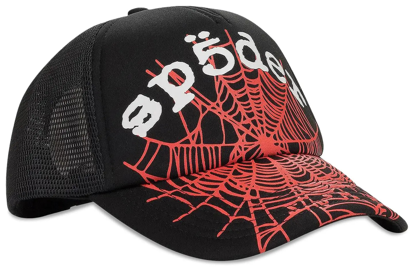 SP5DER OG WEB V2 TRUCKER “BLACK” FW24