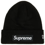 SUPREME X NEW ERA BOX LOGO BEANIE 'BLACK' GORRO NEGRO