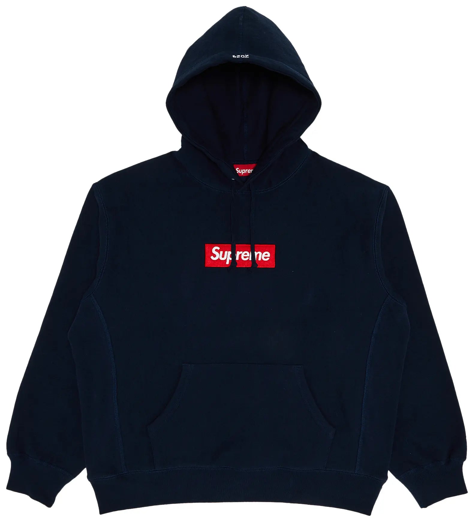 Supreme Box Logo Hooded Sweatshirt 'Navy'