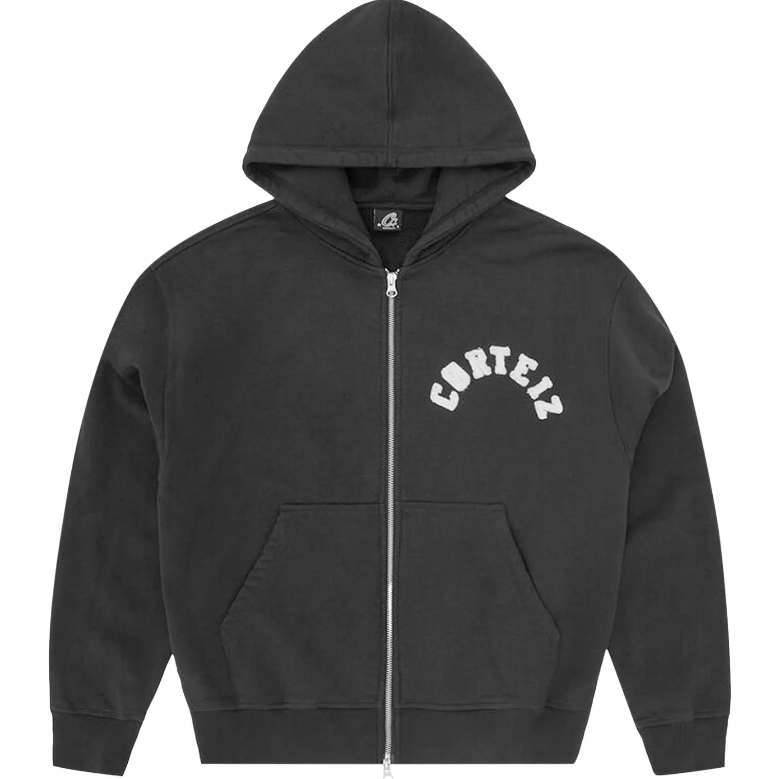 Corteiz Colly Arch Zip Hoodie 'Black'
