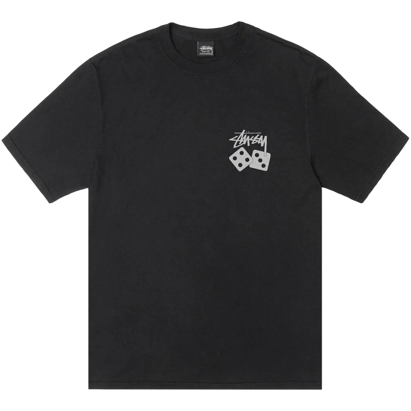 Stussy Dice Tee Pigment Dyed 'Black'