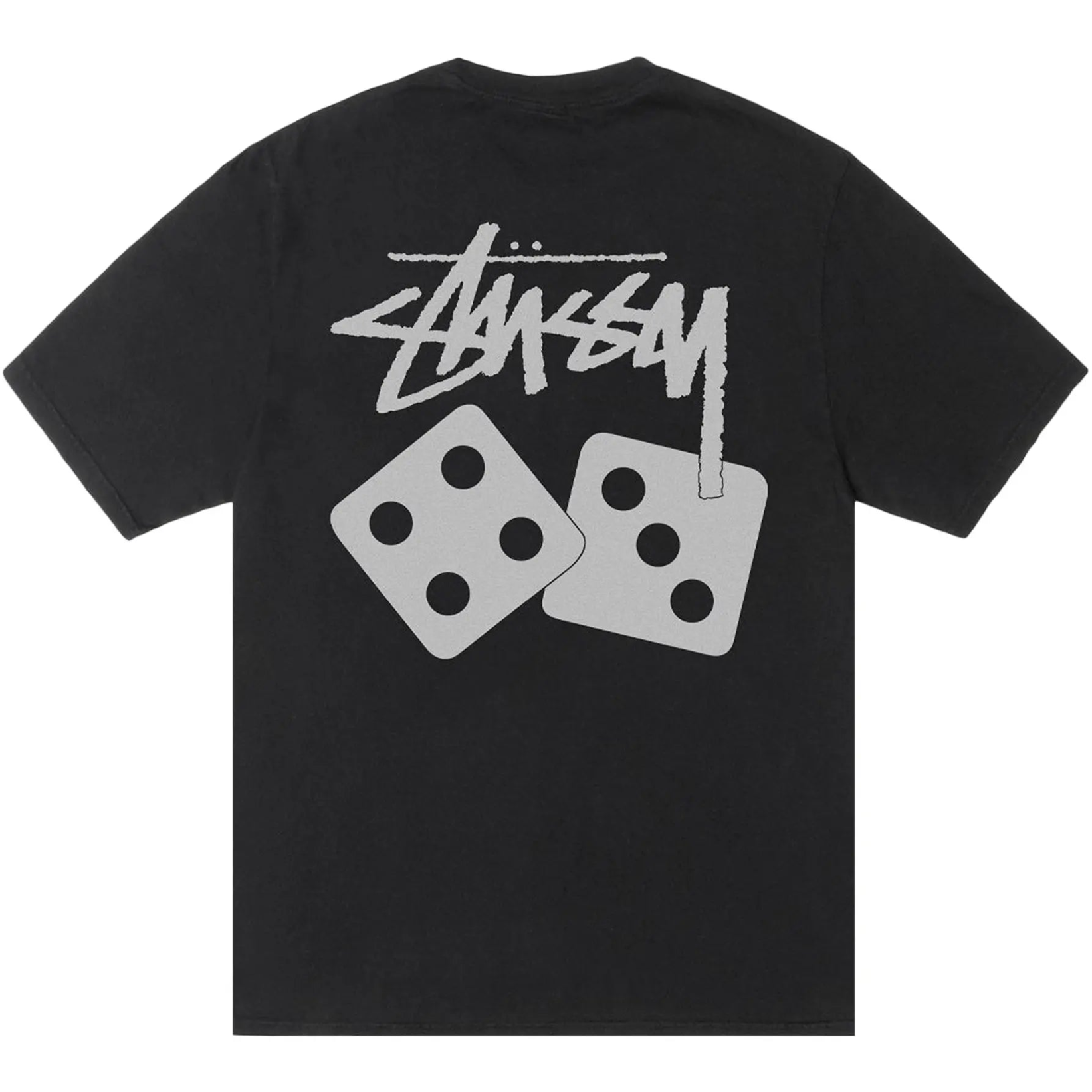 Stussy Dice Tee Pigment Dyed 'Black'