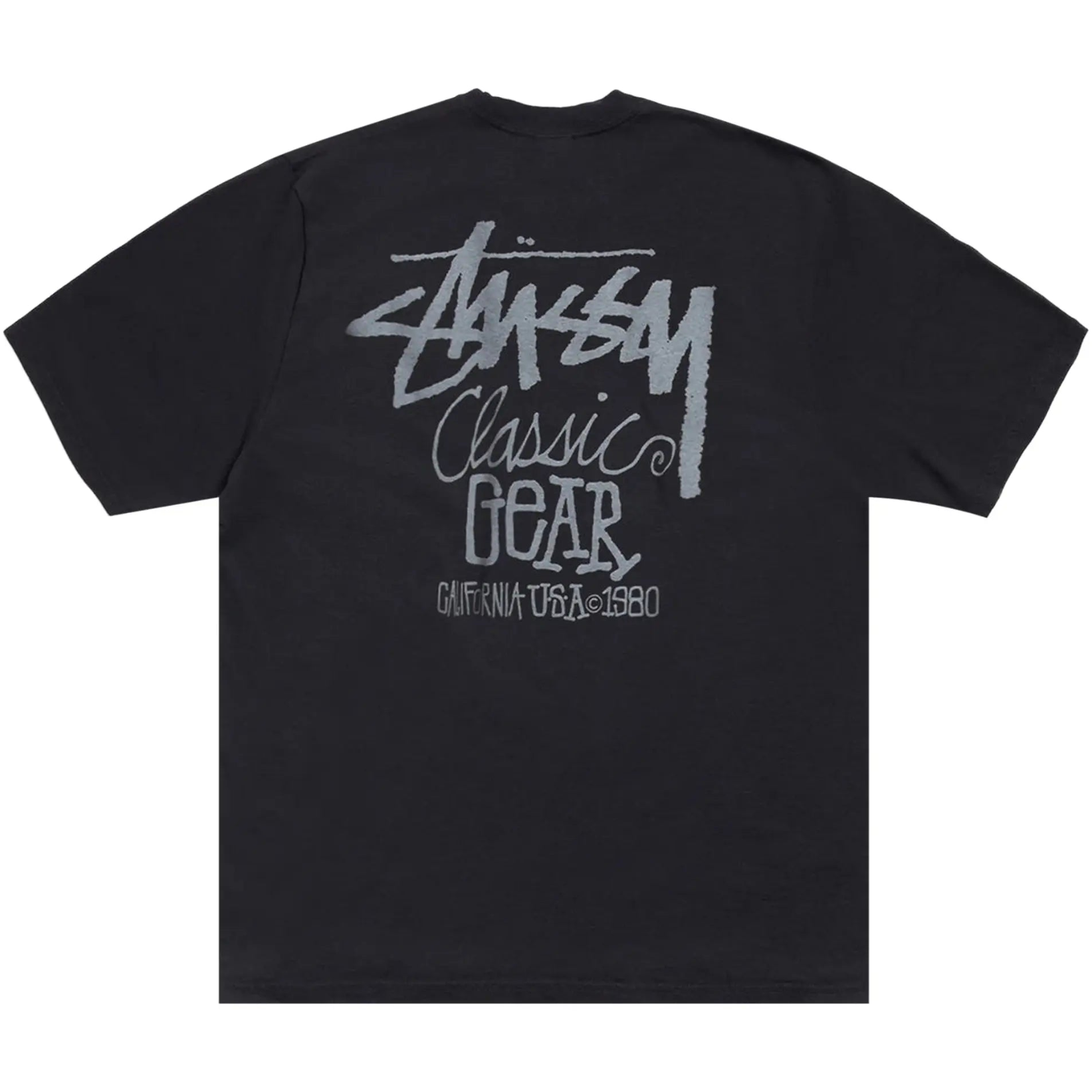 Stussy Classic Gear Tee Pigment Dyed 'Black'