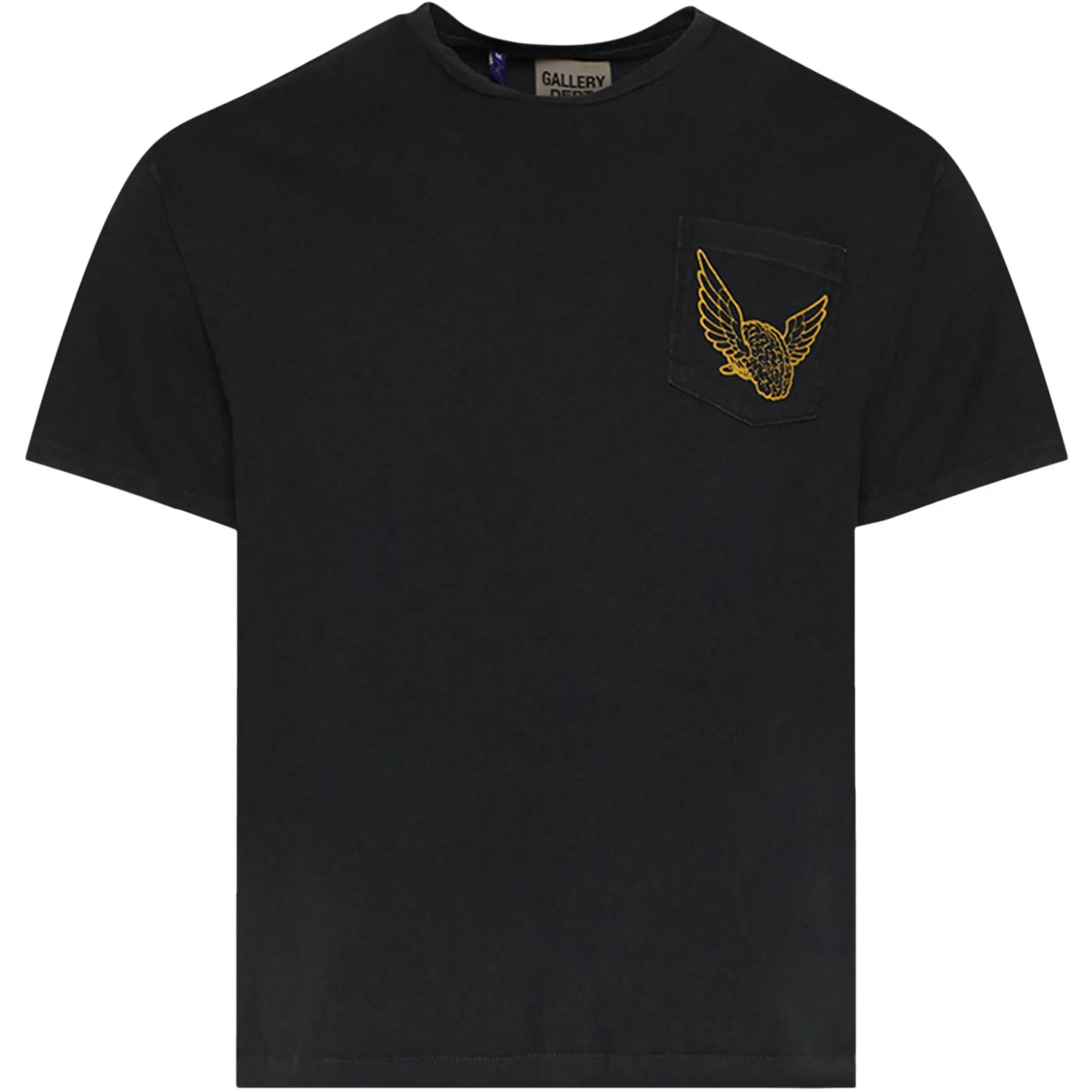 Gallery Dept. Flying Brain Pocket Tee 'Vintage Black'