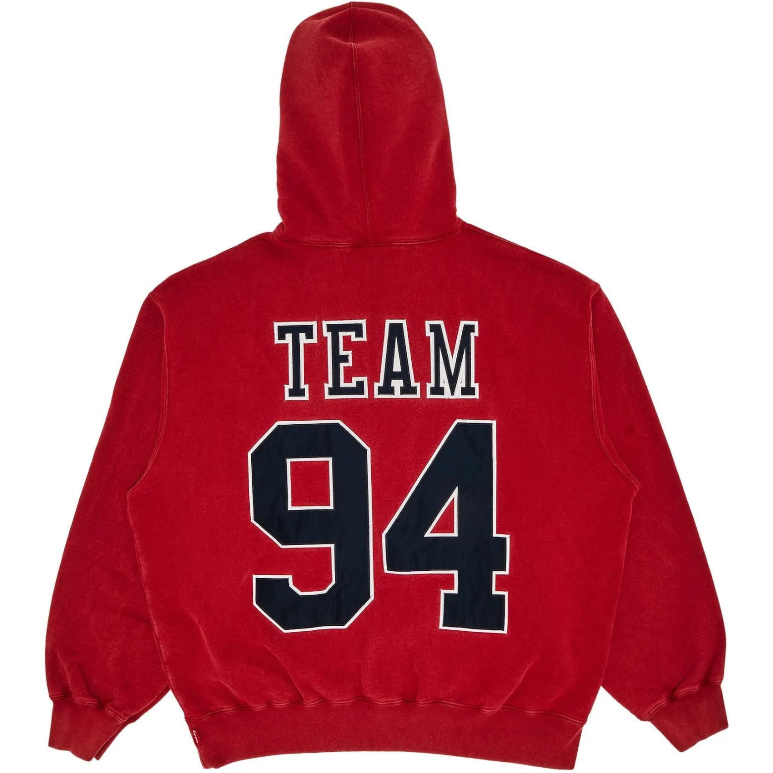 Supreme Team 94 Hooded Sweatshirt 'Red'