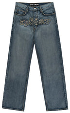 SP5DER DENIM WORK PANT LIGHT BLUE WASH SS25 JEAN