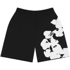 Denim Tears Big Cotton Wreath Sweat Shorts 'Black'