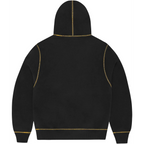 Corteiz Alcatraz Contrast Hoodie 'Black/Yellow'