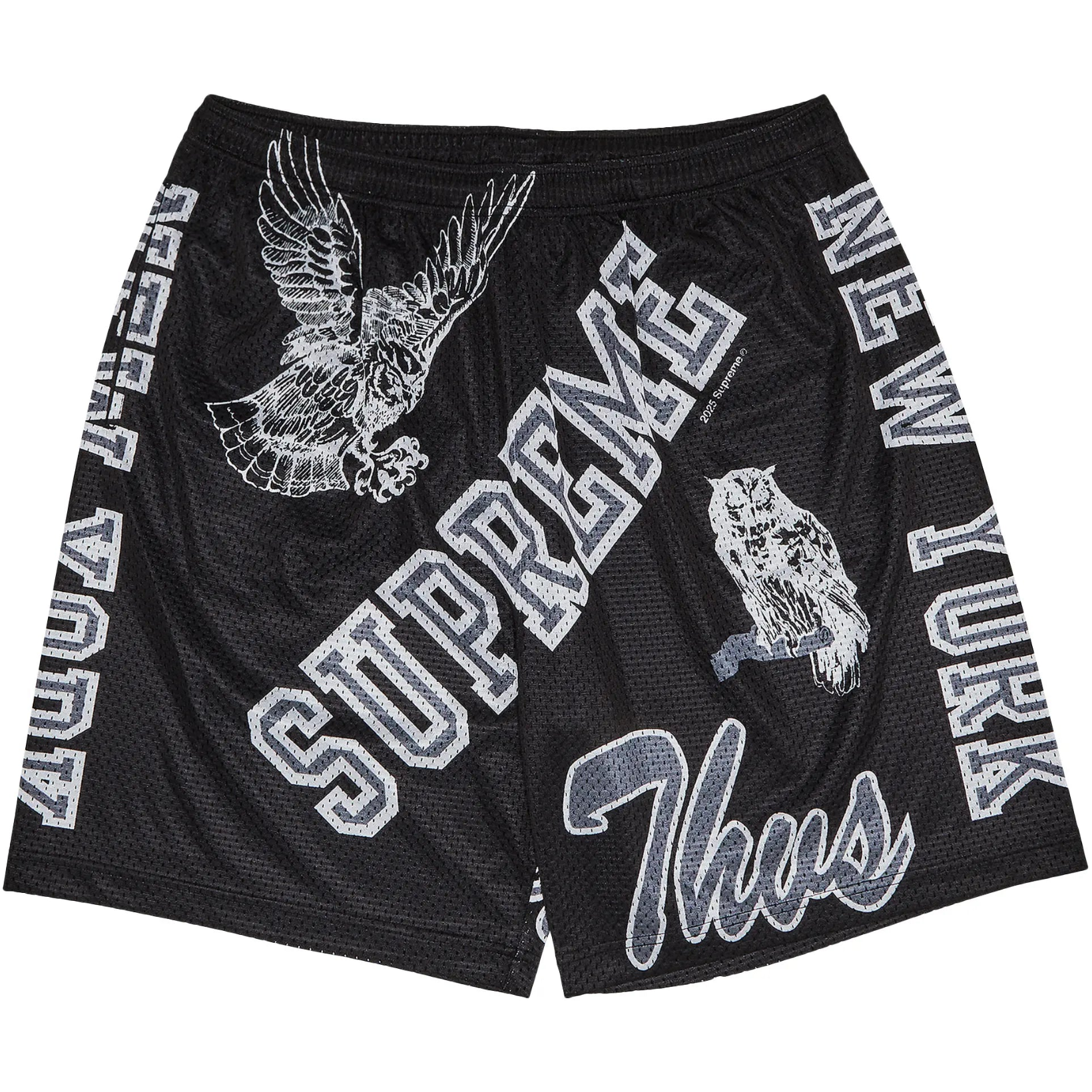 Supreme Varsity Mesh Short 'Black'