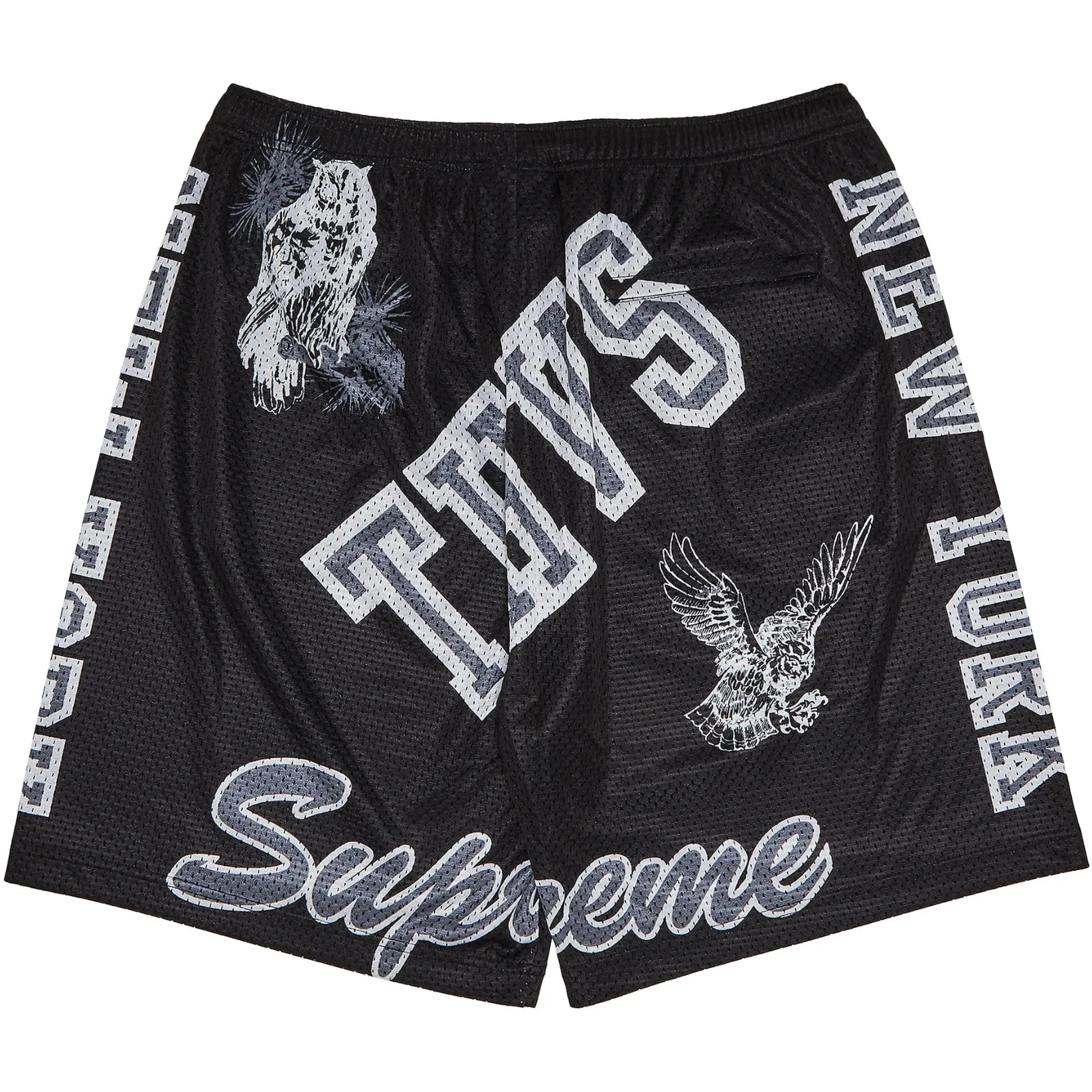 Supreme Varsity Mesh Short 'Black'