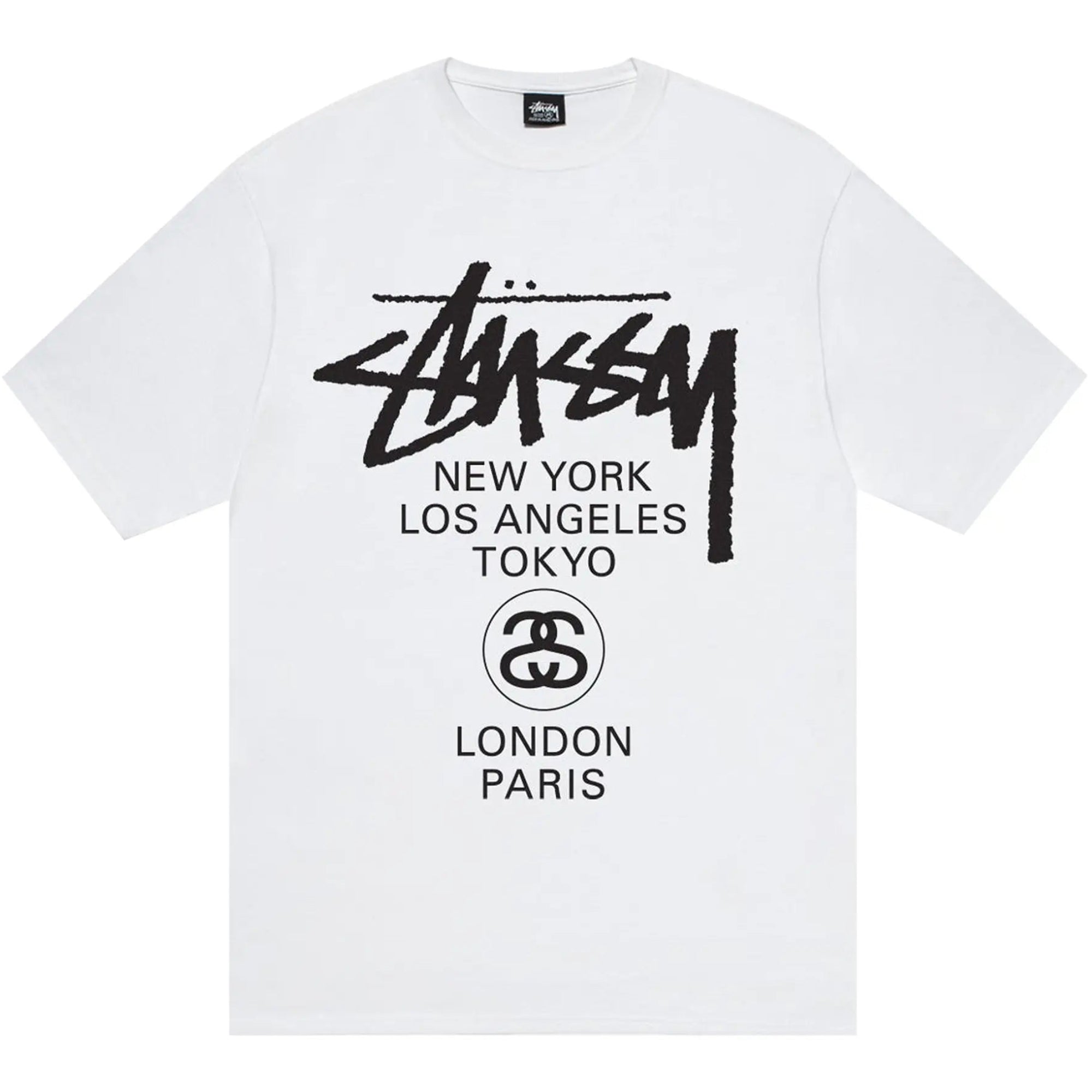 Stussy World Tour Tee 'White'