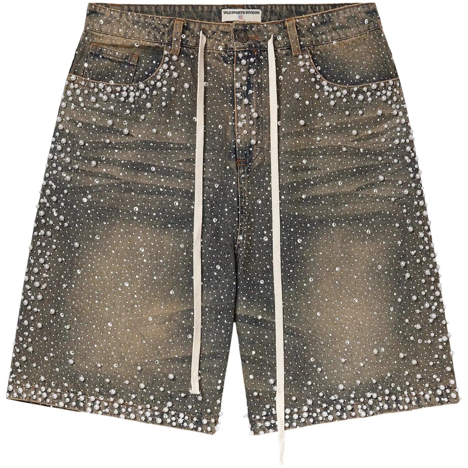 Vale Forever Rainstorm Jorts 'Mid Wash'