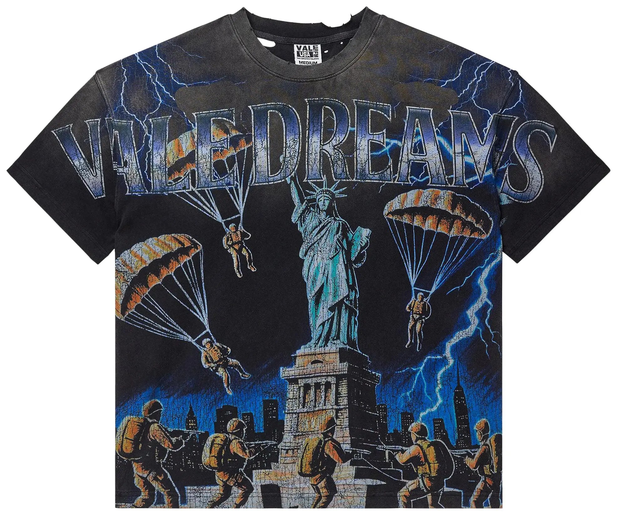 VALE FOREVER NYC INVASION BIG T-SHIRT “BLACK”