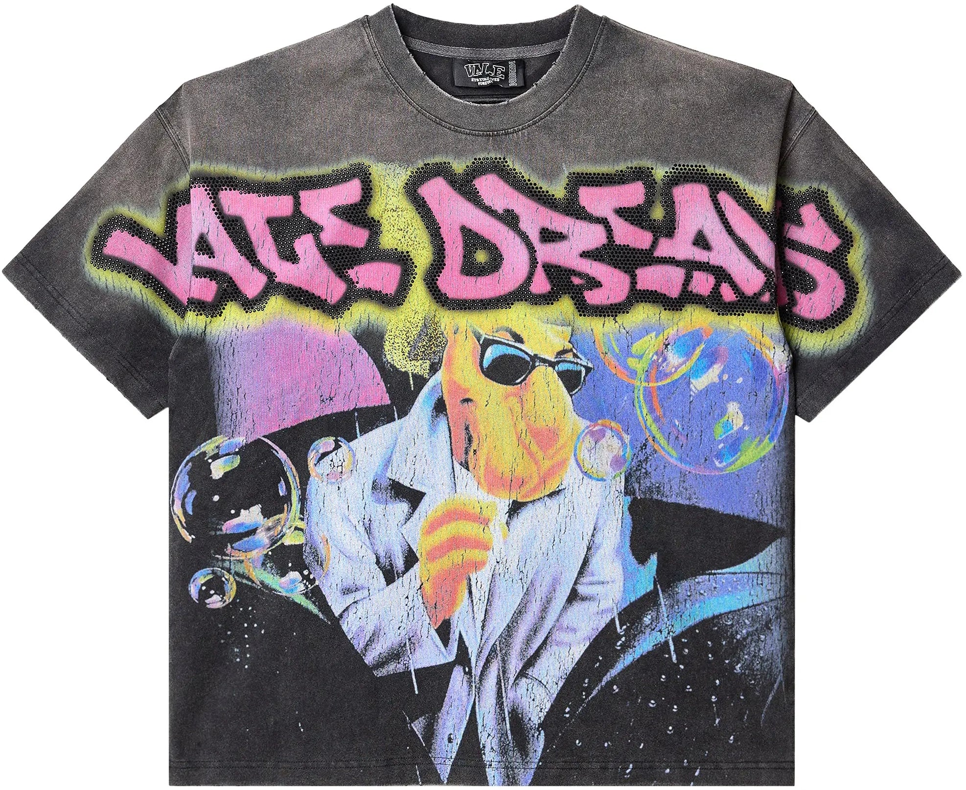 VALE FOREVER CAMEL BLING  BIG TEE 'BLACK' POLO NEGRO