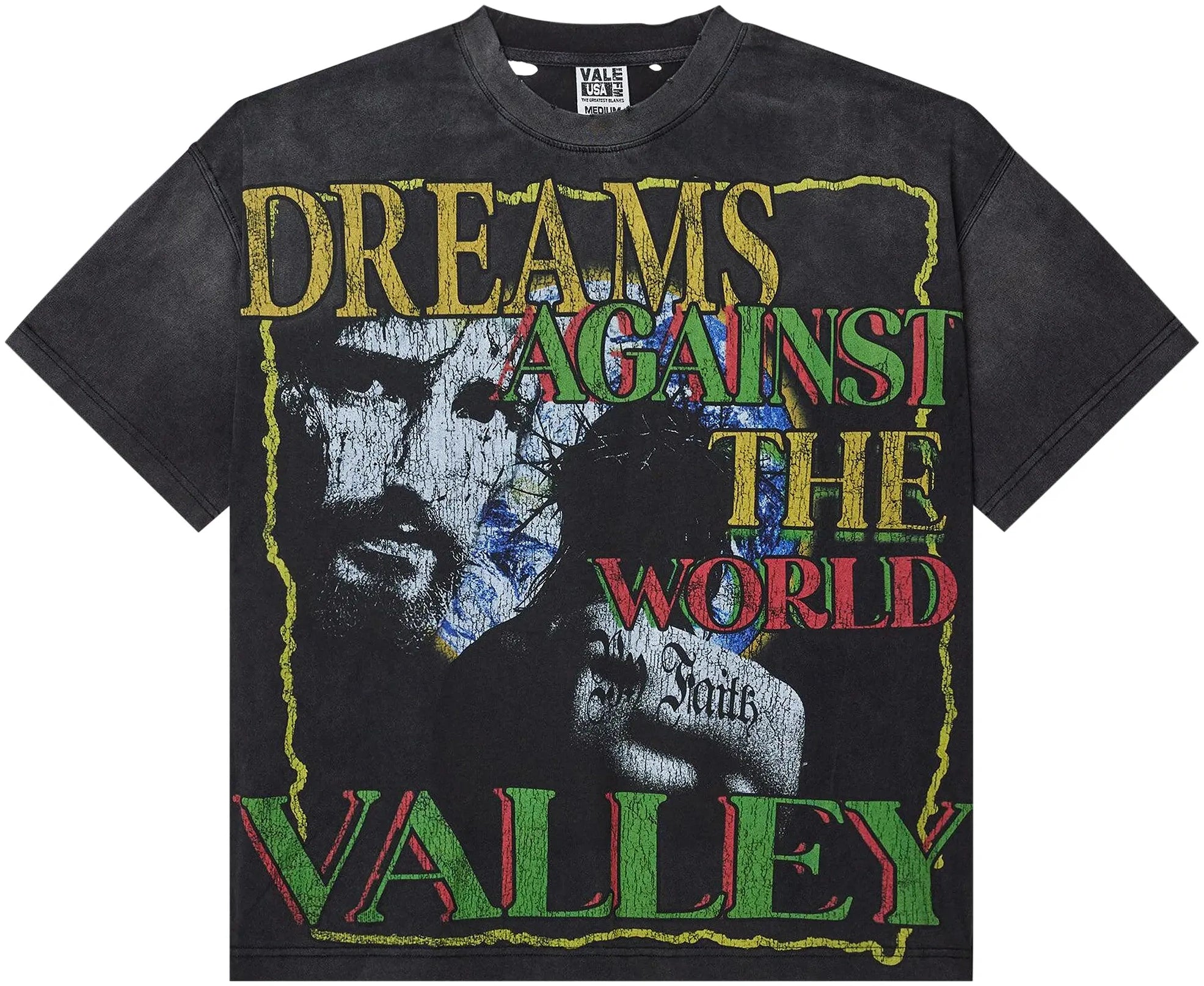 VALE FOREVER DREAMS VS WORLD TEE 'BLACK' POLO NEGRO