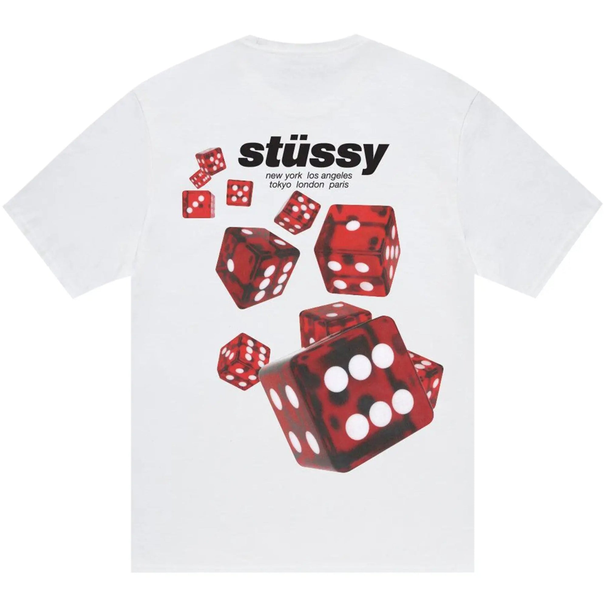 Stussy Rollers Tee 'White'