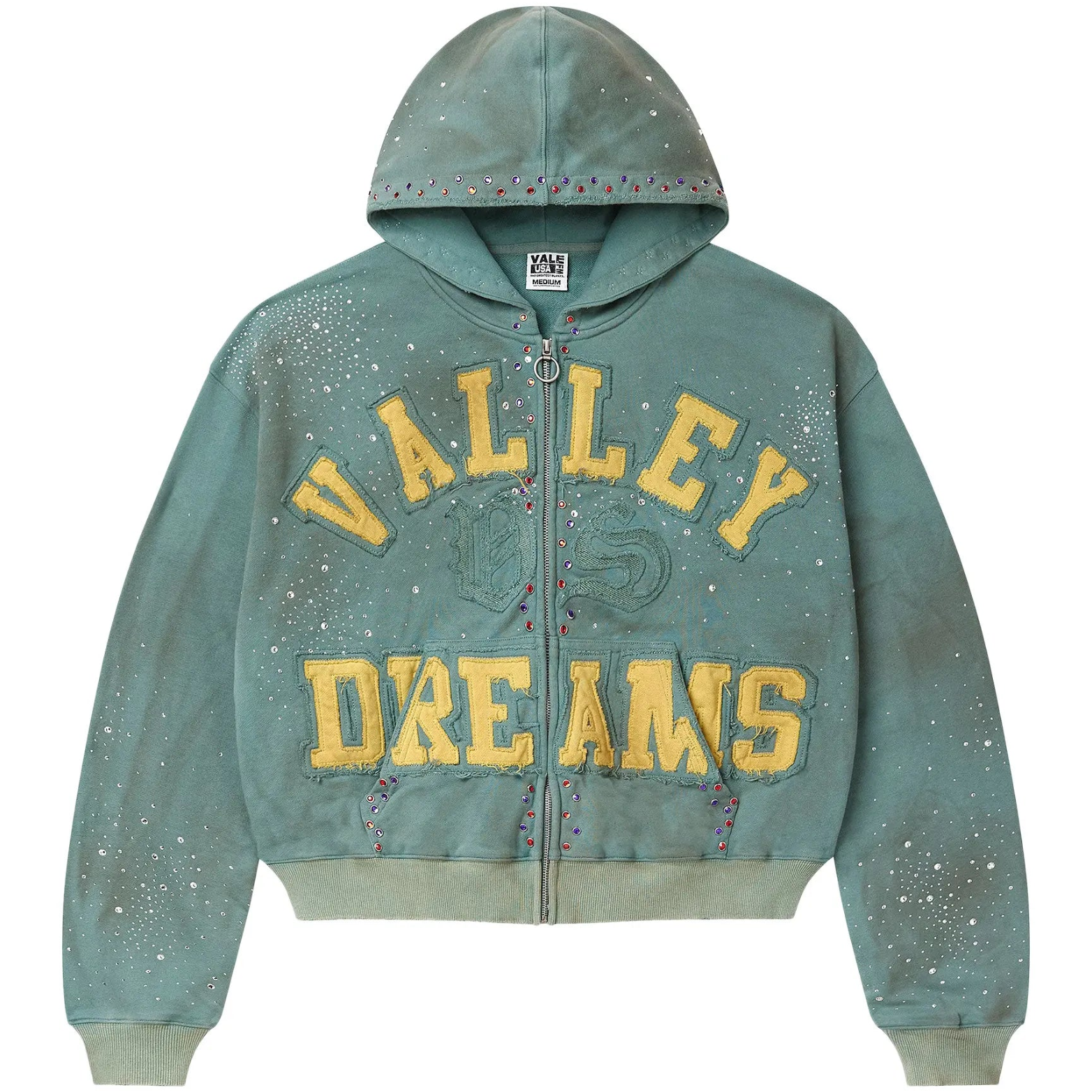 Vale Forever Bank Zip Up 'Dark Mint'