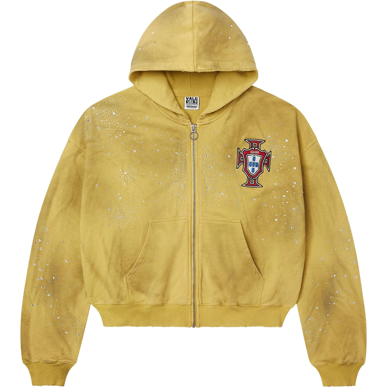 Vale Forever Sun Custered Zip Up 'Yellow'