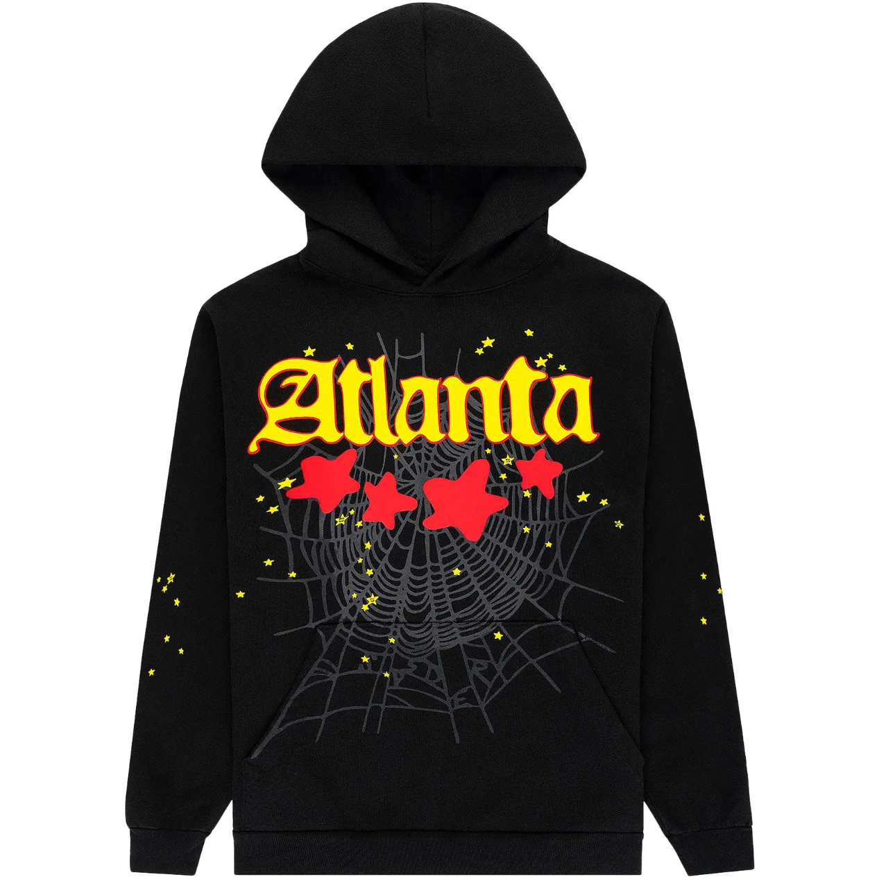 Sp5der Atlanta Hoodie 'Black'