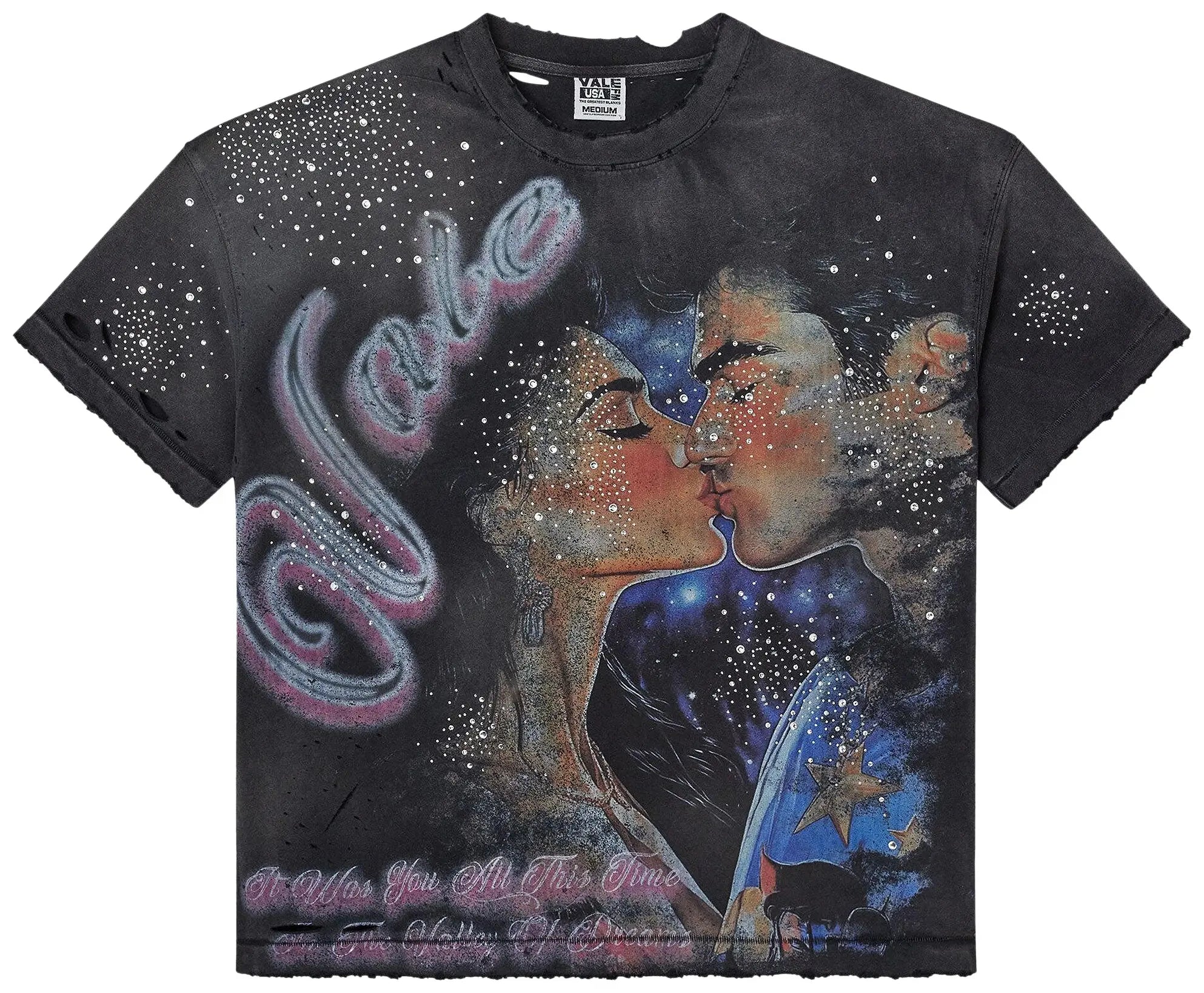 Vale Forever Fated Yours Bling Tee 'Black'